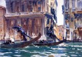 Sur le canal John Singer Sargent aquarelle